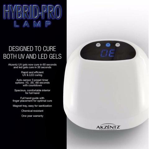 AKZENTZ HYBRID PRO UV+LED DUO NAIL LAMP